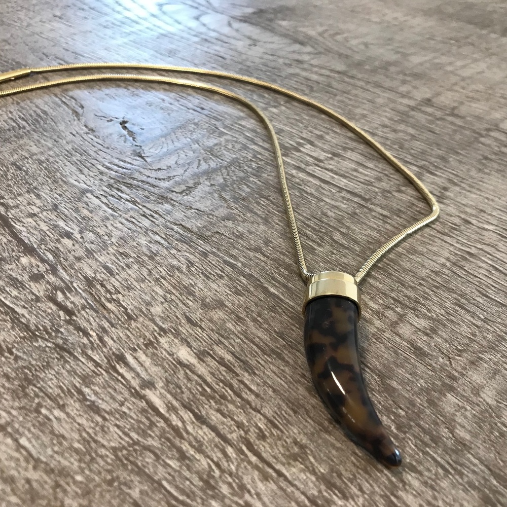 Michael Kors Tortoise Shell Necklace